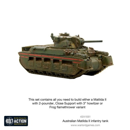Bolt Action - Australian Matilda II Infantry Tank