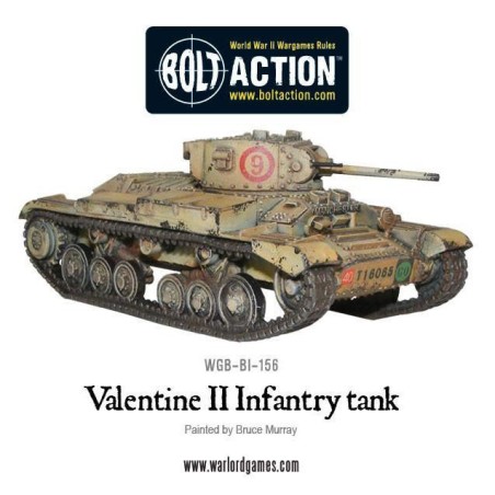 Bolt Action - Valentine II Cruiser Tank