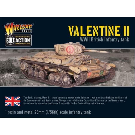 Bolt Action - Valentine II Cruiser Tank