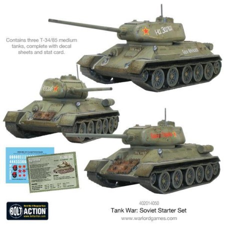 Bolt Action - Tank War Soviet Starter set