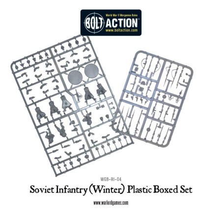 Bolt Action - Soviet Winter Infantry