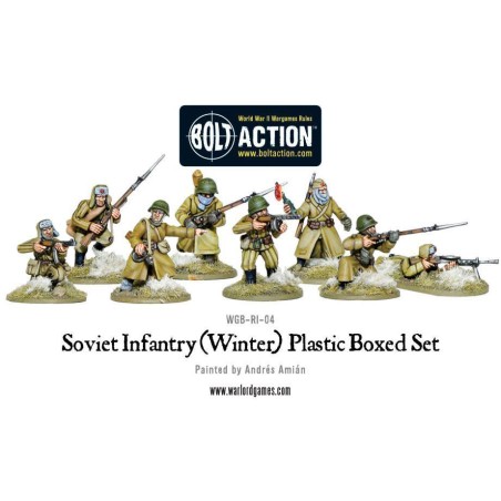 Bolt Action - Soviet Winter Infantry