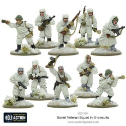 Bolt Action - Soviet Veteran Squad in Snowsuits