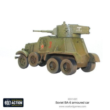 Bolt Action - BA-6 Armoured Car