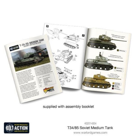 Bolt Action - T34/85 Medium Tank