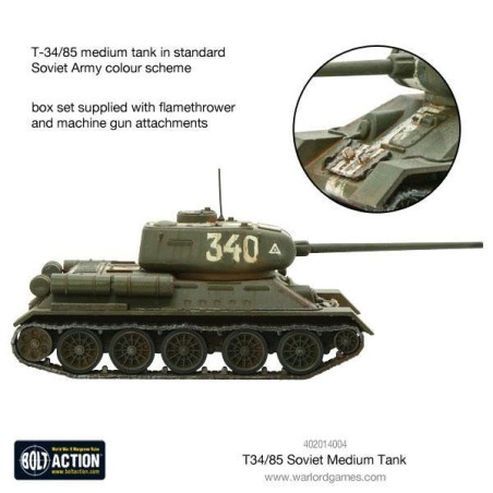 Bolt Action - T34/85 Medium Tank