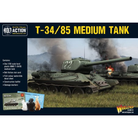 Bolt Action - T34/85 Medium Tank