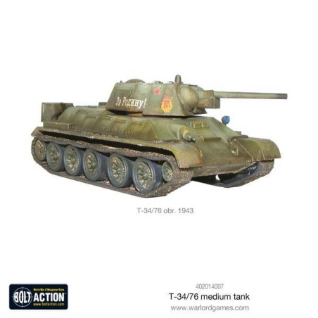 Bolt Action - T34/76 Medium Tank