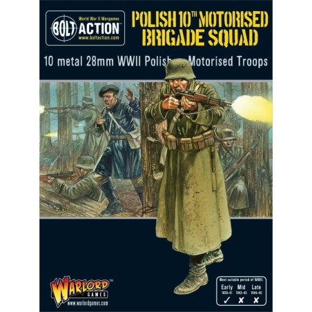 Bolt Action - Polish 10th Motorised Brigade Squad
