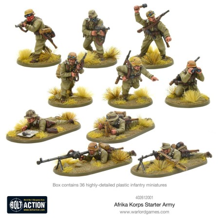 Bolt Action - Afrika Korps Starter Army