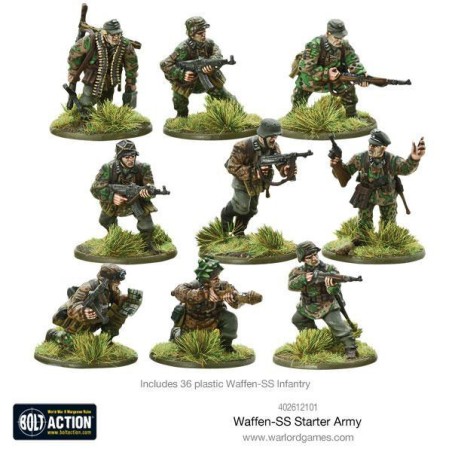 Bolt Action - Waffen SS Starter Army