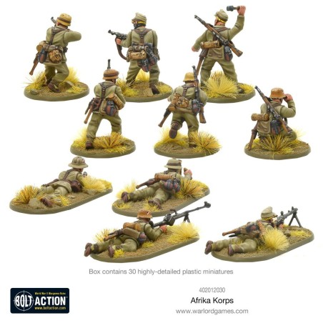 Bolt Action - Afrika Korps Infantry 
