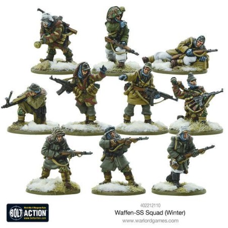 Bolt Action - Winter SS Squad 