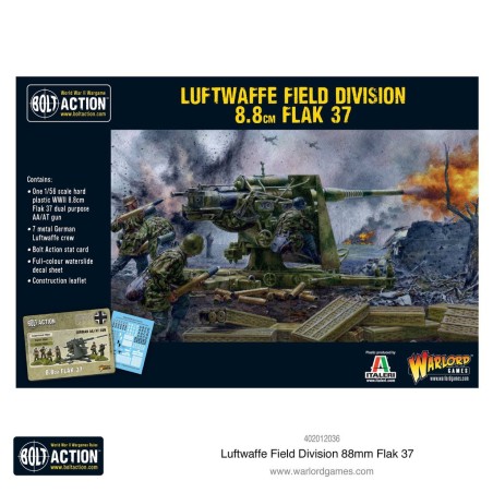 Bolt Action - Luftwaffe Field Division 88mm Flak 37
