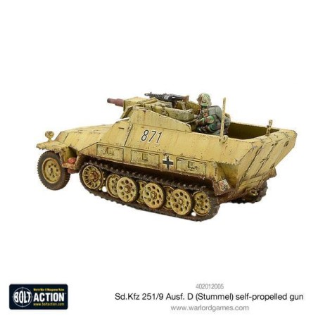Bolt Action - Sd.Kfz 251/9 Ausf D (Stummel) Half track