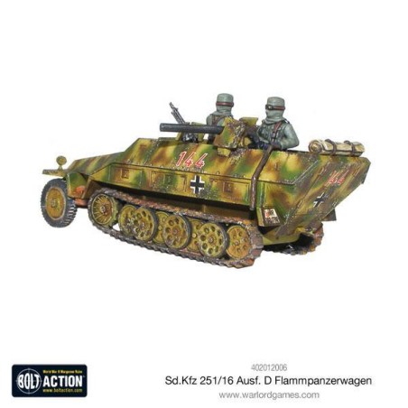Bolt Action - Sd.Kfz 251/16 Ausf D Flammenpanzerwagen