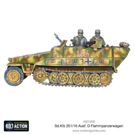 Bolt Action - Sd.Kfz 251/16 Ausf D Flammenpanzerwagen