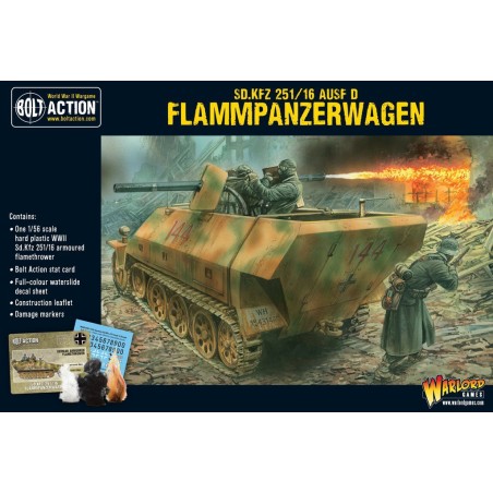 Bolt Action - Sd.Kfz 251/16 Ausf D Flammenpanzerwagen