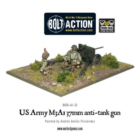 Bolt Action - US Army 37mm Anti-Tank Team