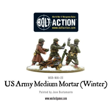 Bolt Action - US Army Medium Mortar (Winter)