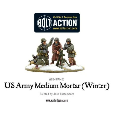 Bolt Action - US Army Medium Mortar (Winter)