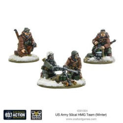 Bolt Action - US Army 50cal HMG Team (Winter)