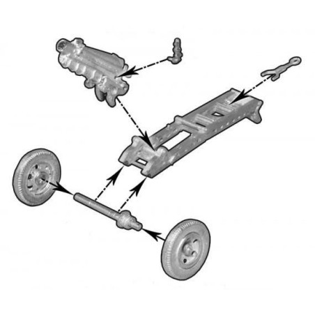 Bolt Action - US Army 75mm Light Artillery M1A1 (Winter)