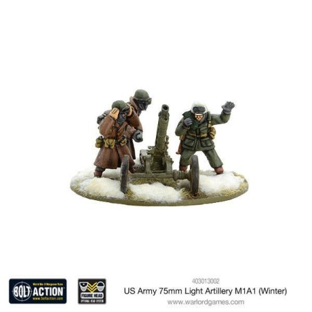 Bolt Action - US Army 75mm Light Artillery M1A1 (Winter)