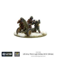Bolt Action - US Army 75mm Light Artillery M1A1 (Winter)