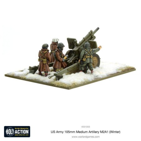 Bolt Action - US Army 105mm Medium Artillery M2A1 (Winter)