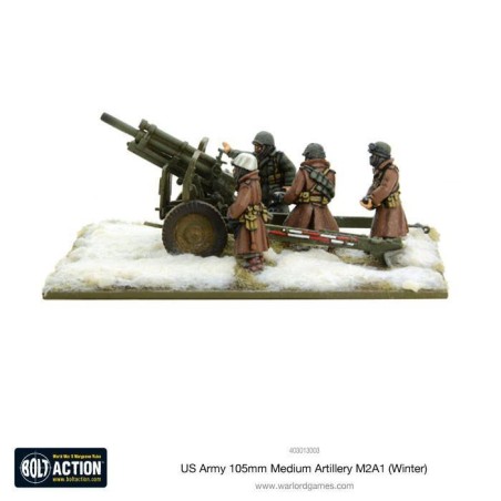 Bolt Action - US Army 105mm Medium Artillery M2A1 (Winter)