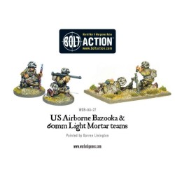Bolt Action - US Airborne Bazooka & 60mm light mortar team