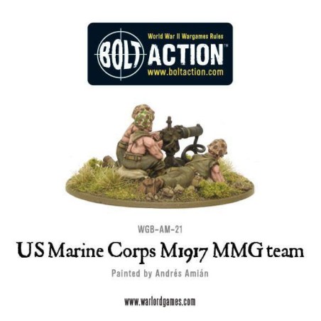 Bolt Action - USMC M1917 MMG team