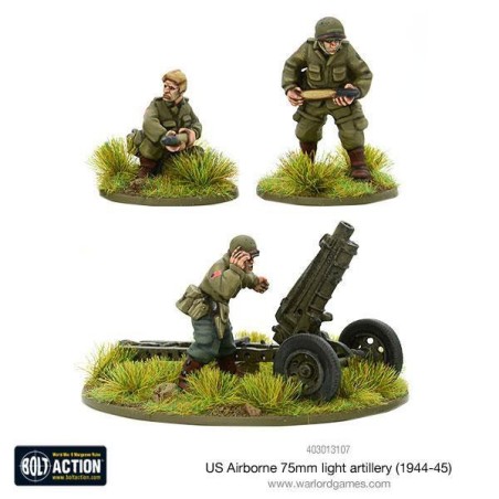 Bolt Action - US Airborne 75mm Light Artillery (1944-45)