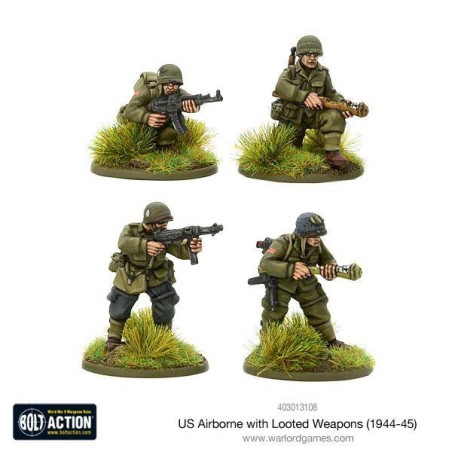 Bolt Action - US Airborne with Looted German Weapons (1944-45)
