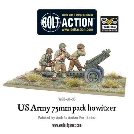 Bolt Action - US Army 75mm Howitzer