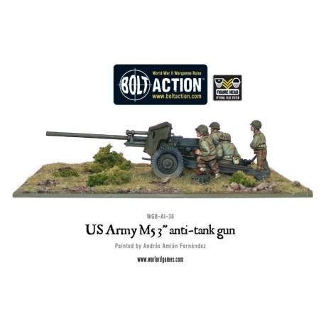 Bolt Action - US Army 3'' Anti-Tank Gun
