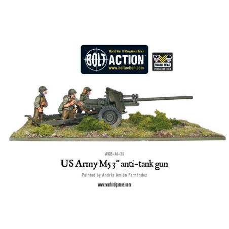 Bolt Action - US Army 3'' Anti-Tank Gun