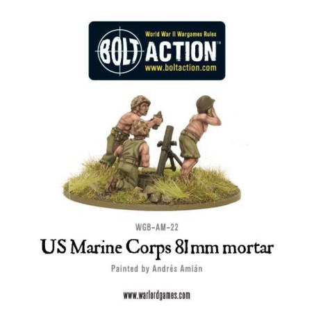 Bolt Action - USMC 81mm mortar