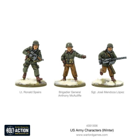 Bolt Action - US Army Characters (Winter)