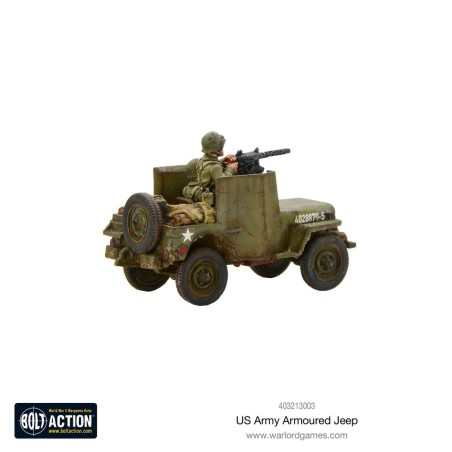 Bolt Action - US Armoured Jeep