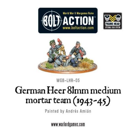 Bolt Action - German Heer 81mm Medium Mortar