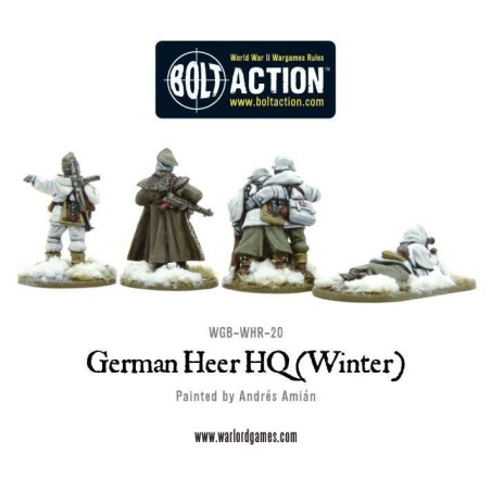 Bolt Action - German Heer HQ (Winter)
