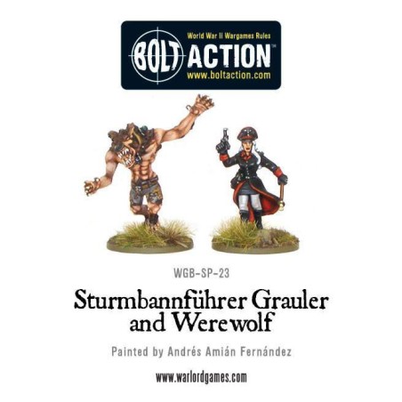 Bolt Action - Wulfen SS (Frau Growler & Werewolf)