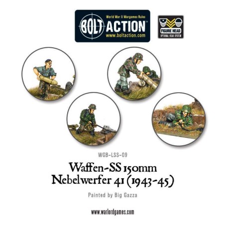 Bolt Action - Waffen-SS 150mm Nebelwerfer 41 