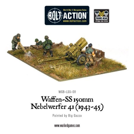 Bolt Action - Waffen-SS 150mm Nebelwerfer 41 