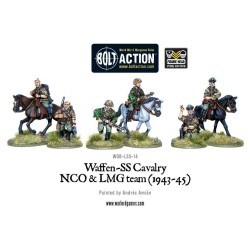 Bolt Action - Waffen SS Cavalry NCO & LMG Team (1942-45)