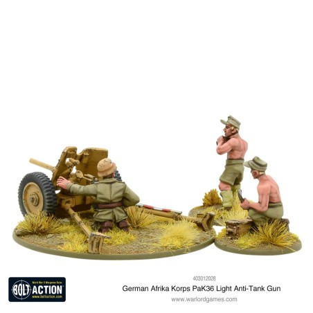 Bolt Action - Afrika Korps Pak 36 Light Anti-tank Gun