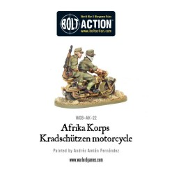 Bolt Action - Afrika Korps Kradschutzen motorcycle