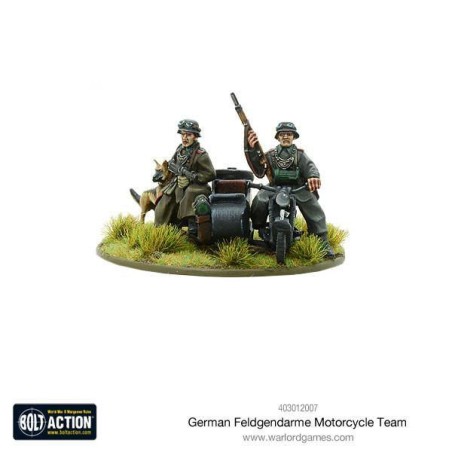Bolt Action - German Feldgendarme Motorcycle Team